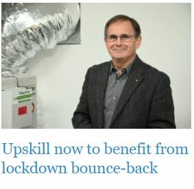 Upskill to benefit from lockdown bounce-back