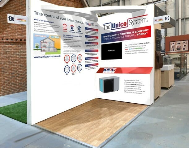 Unico Stand at NSBRC