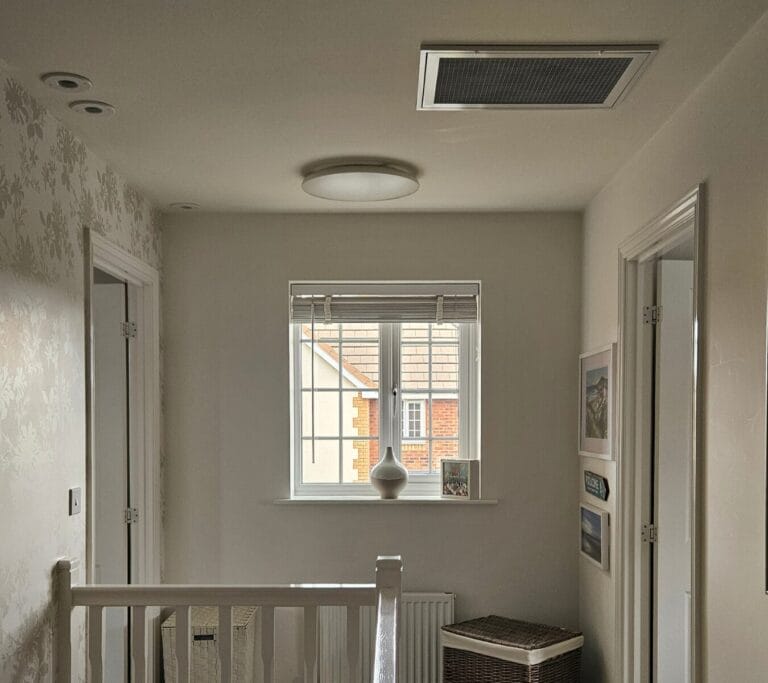 outlets in landing ceiling
