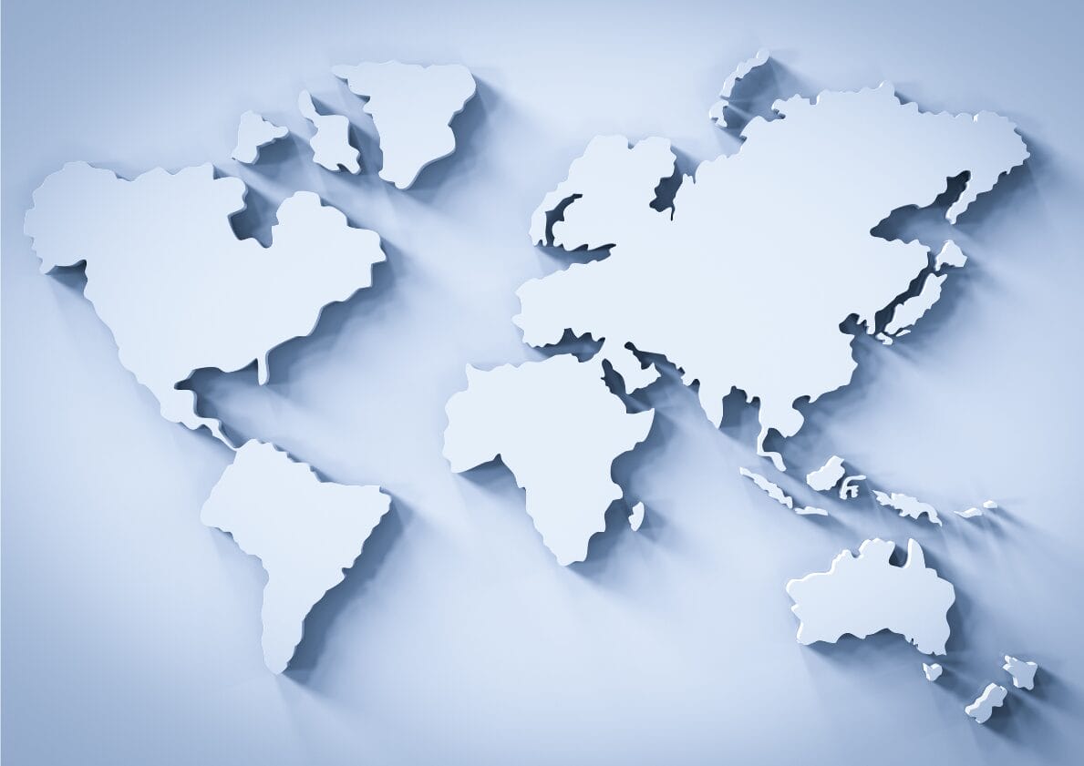 Map of the world