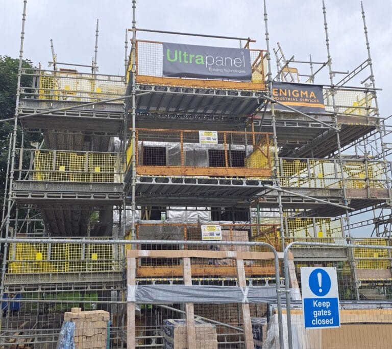 Ultrapanel shopw house uncder construction