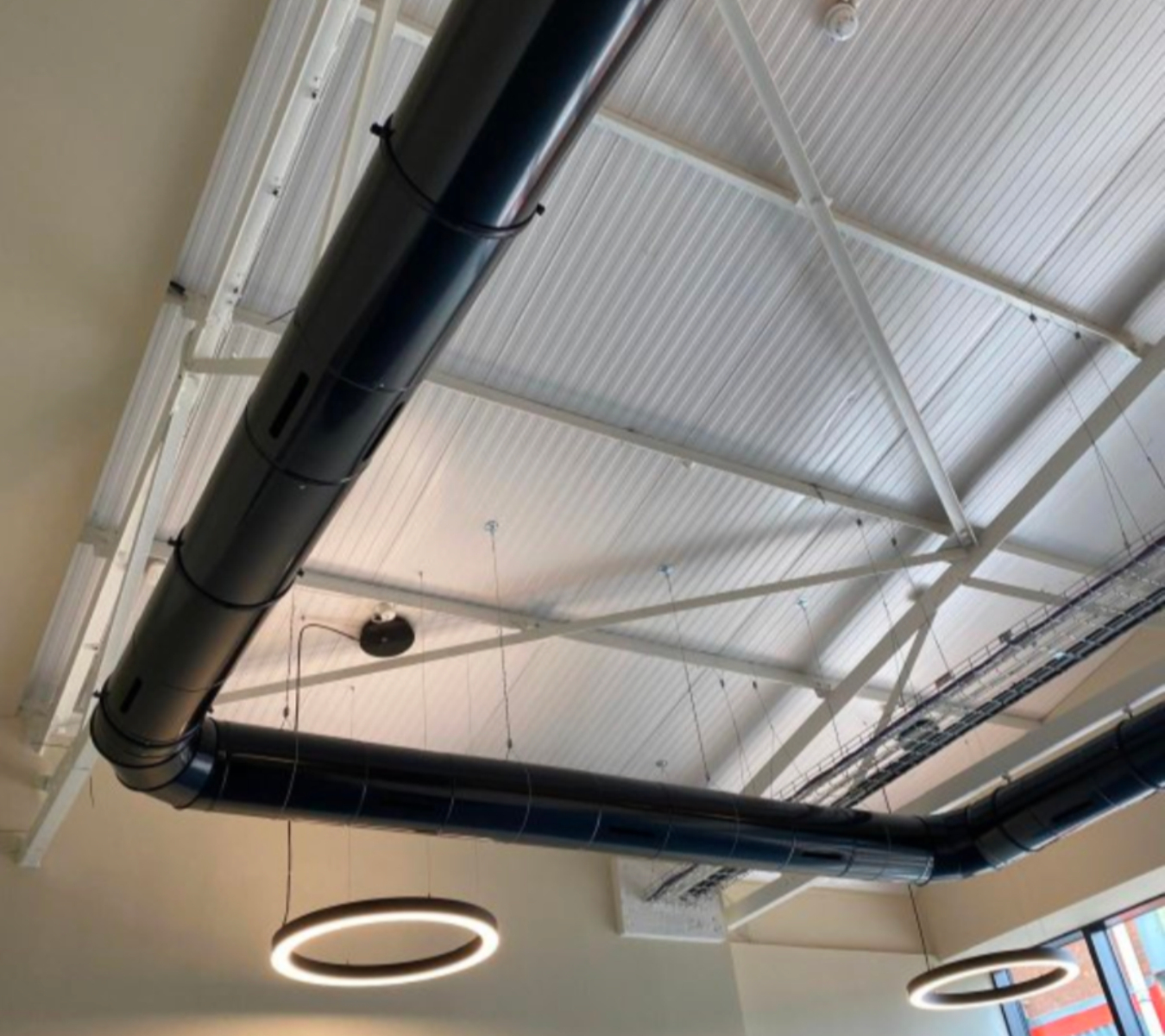 Unico website case studies sizing (10) Clean and contemporary ducting on full display